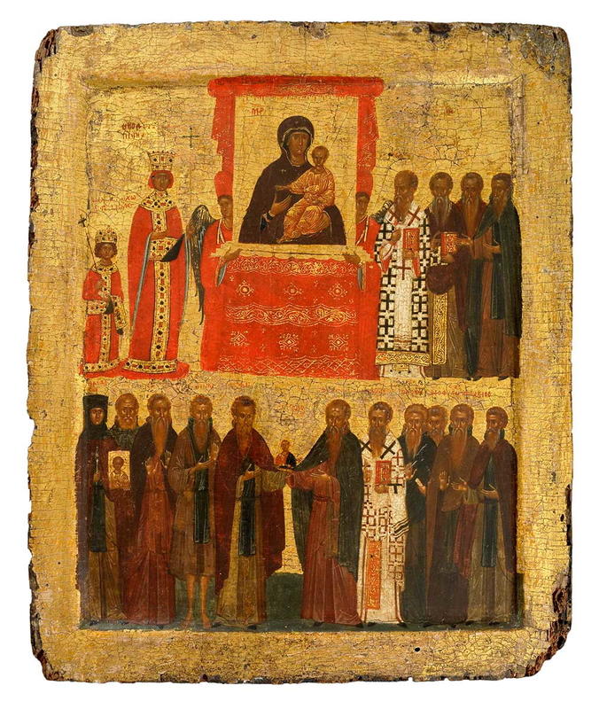 triumph orthodoxy icon british museum