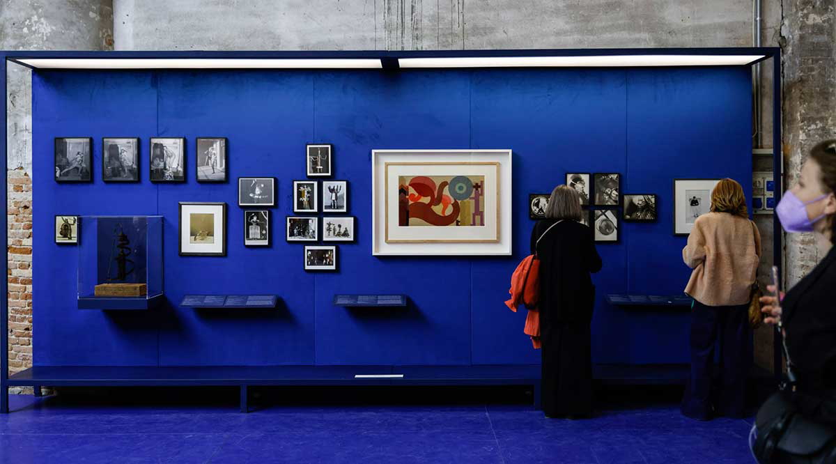 venice biennale exhibition view time capsules