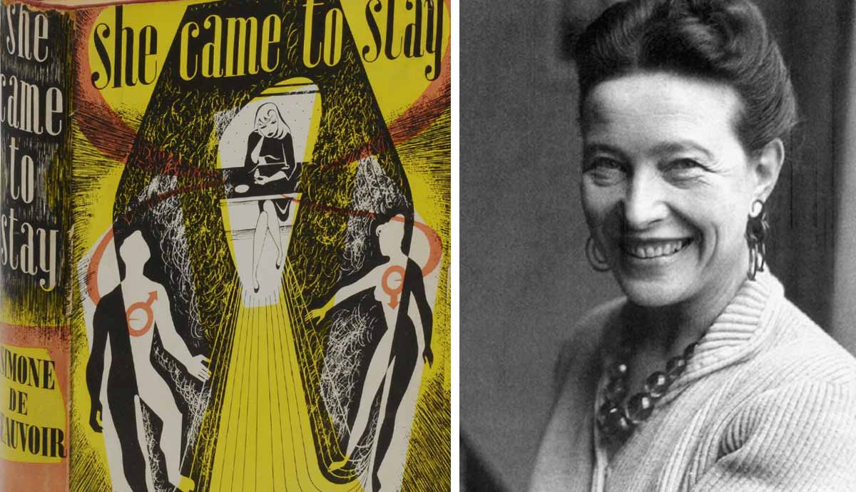 who was simone de beauvoir she came to stay