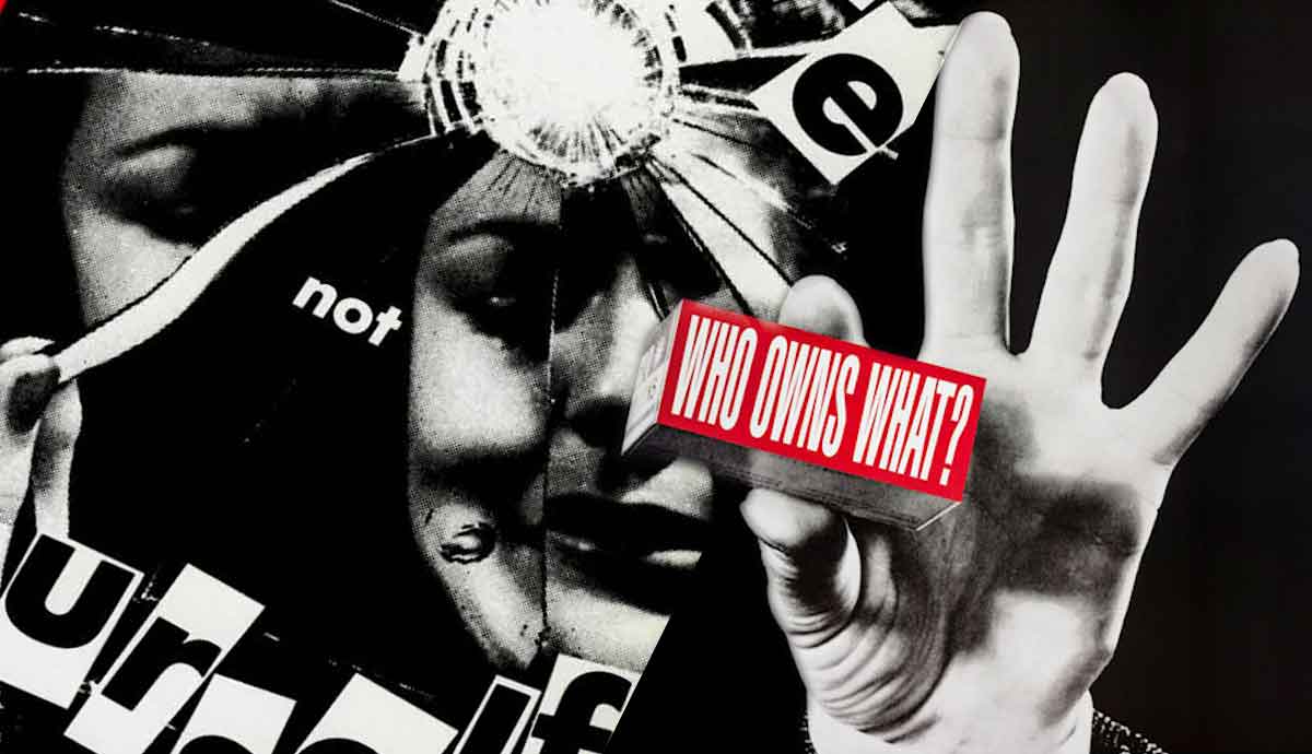 you are not yourself Barbara Kruger