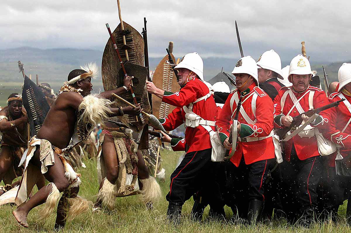 zulu war re enactment