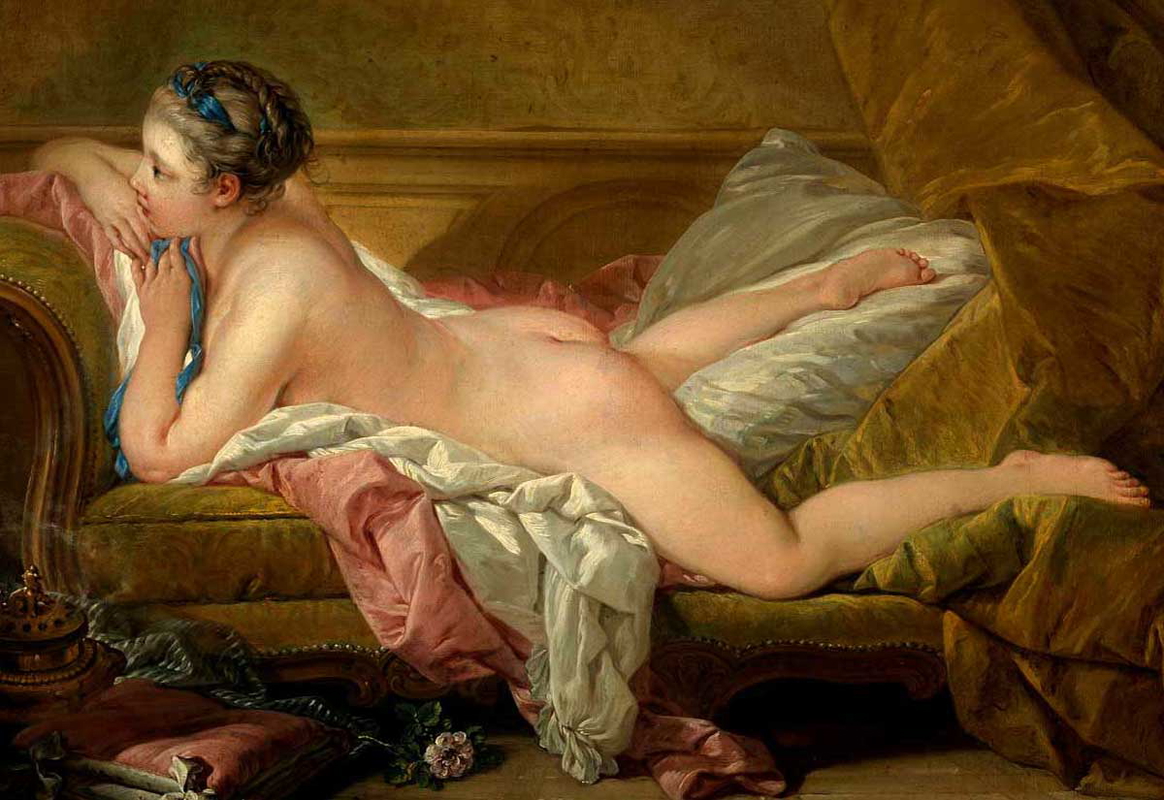 Francois boucher resting girl
