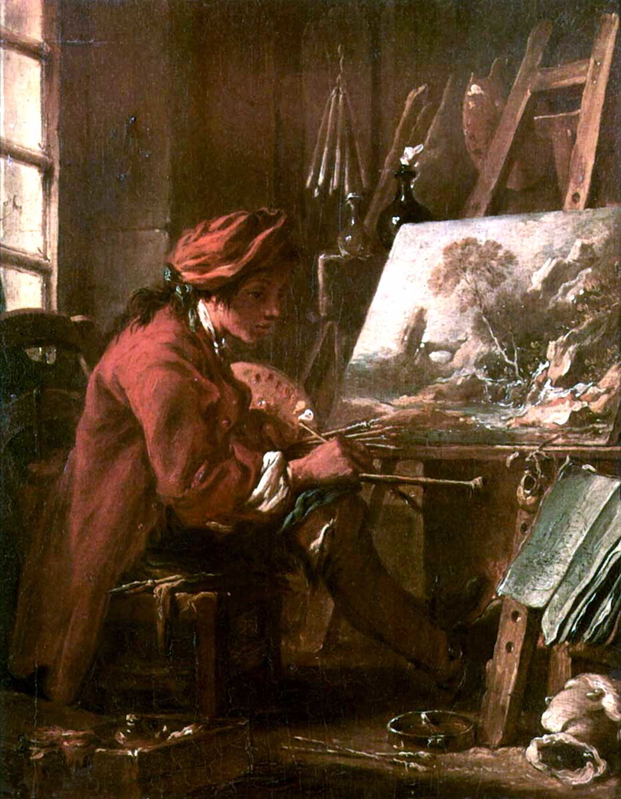 Francois boucher self portrait