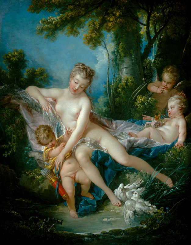Francois boucher venus bath