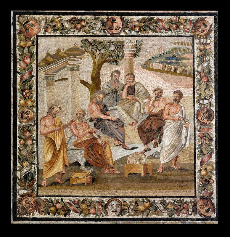 Plato Academy Mosaic