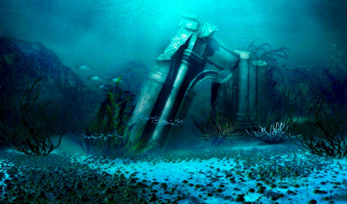 atlantis underwater ruins archaeology