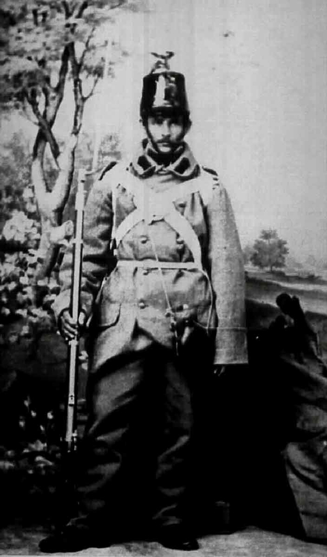 austrian soldier prussian war 1866