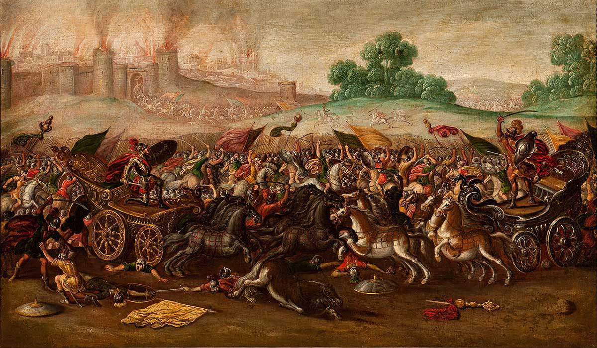 burning of jerusalem