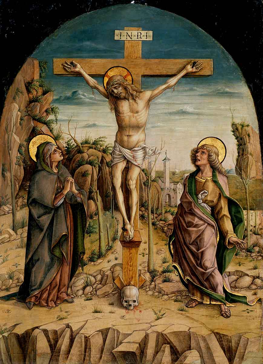 carlo crivelli crucifixion painting