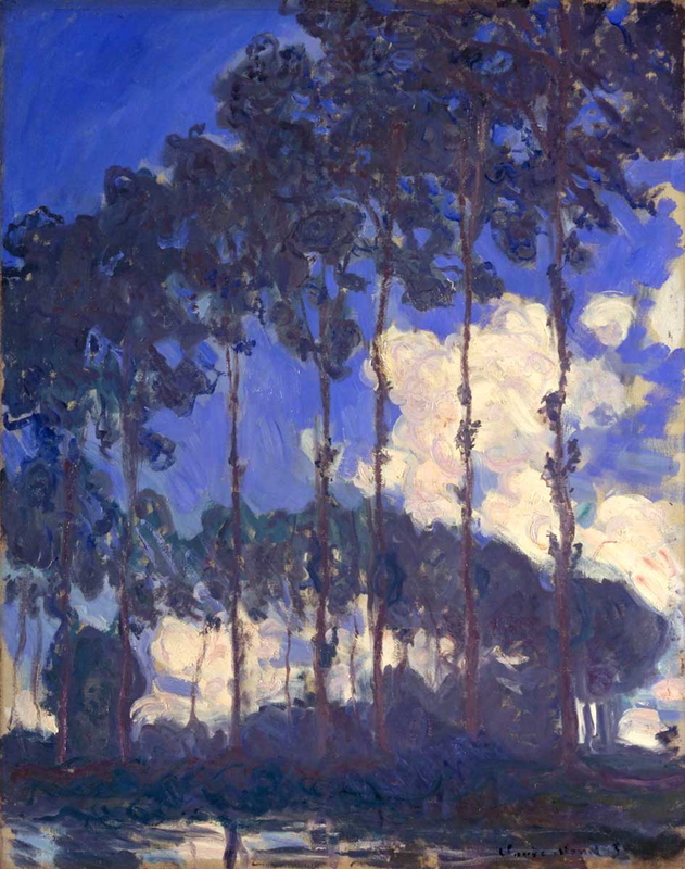 poplars on the epte monet