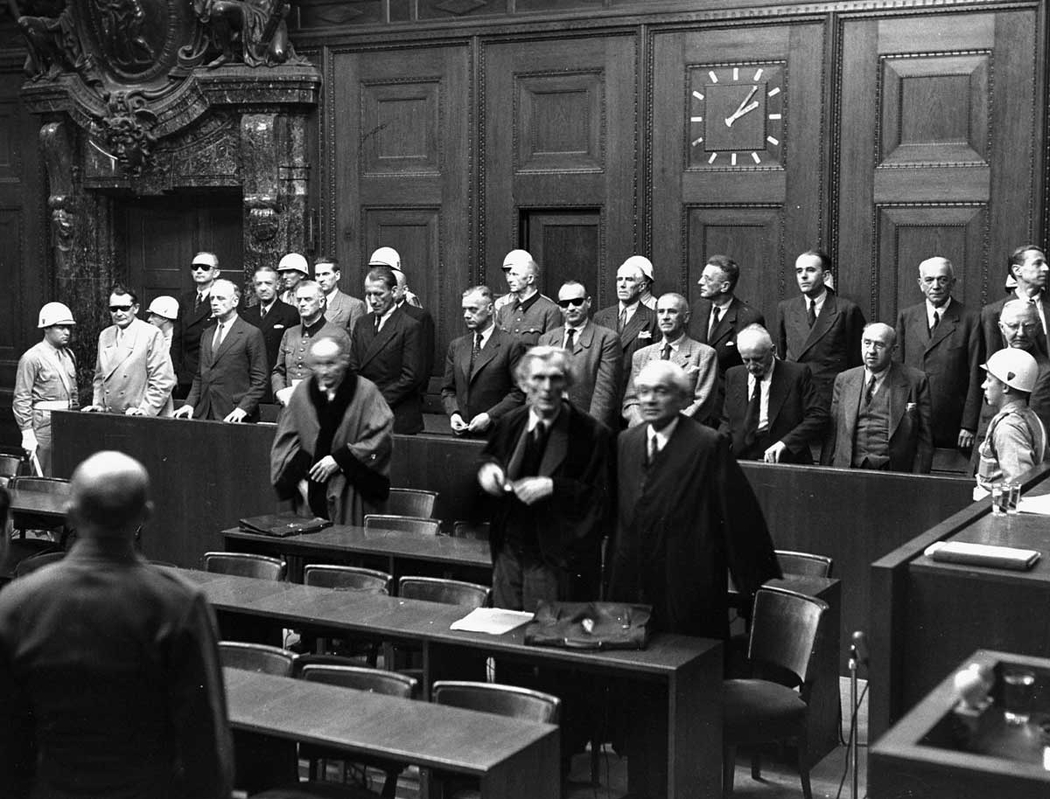 defendants nuremberg trials nazi war criminals