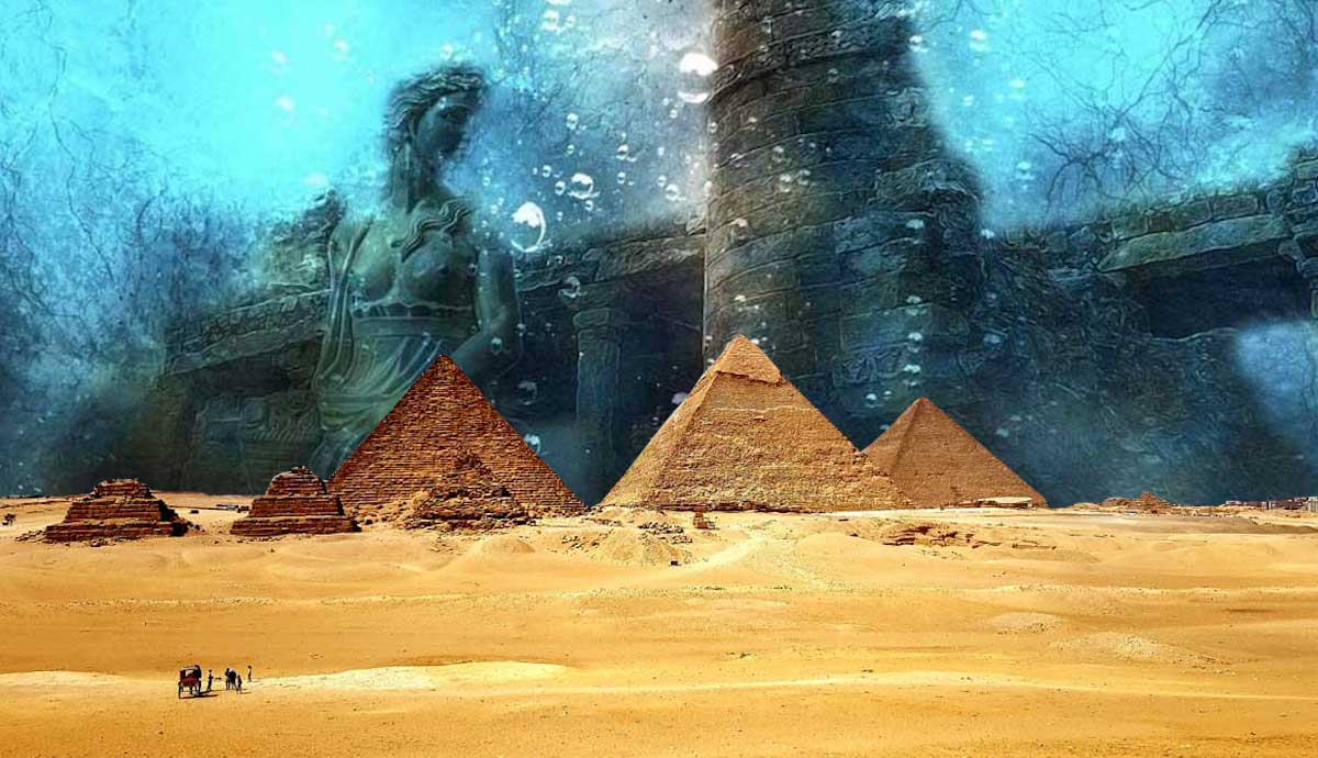 donnelly atlantis pyramids giza photo