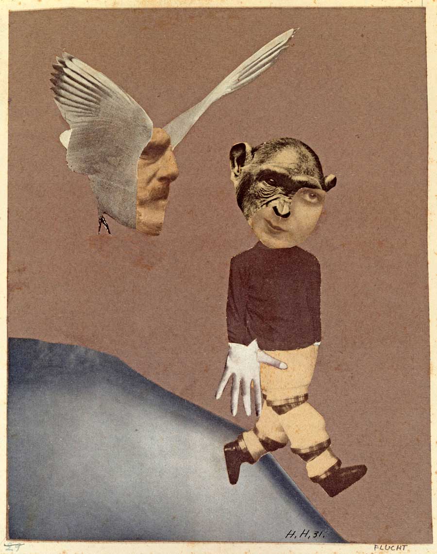 hannah hoch flight collage