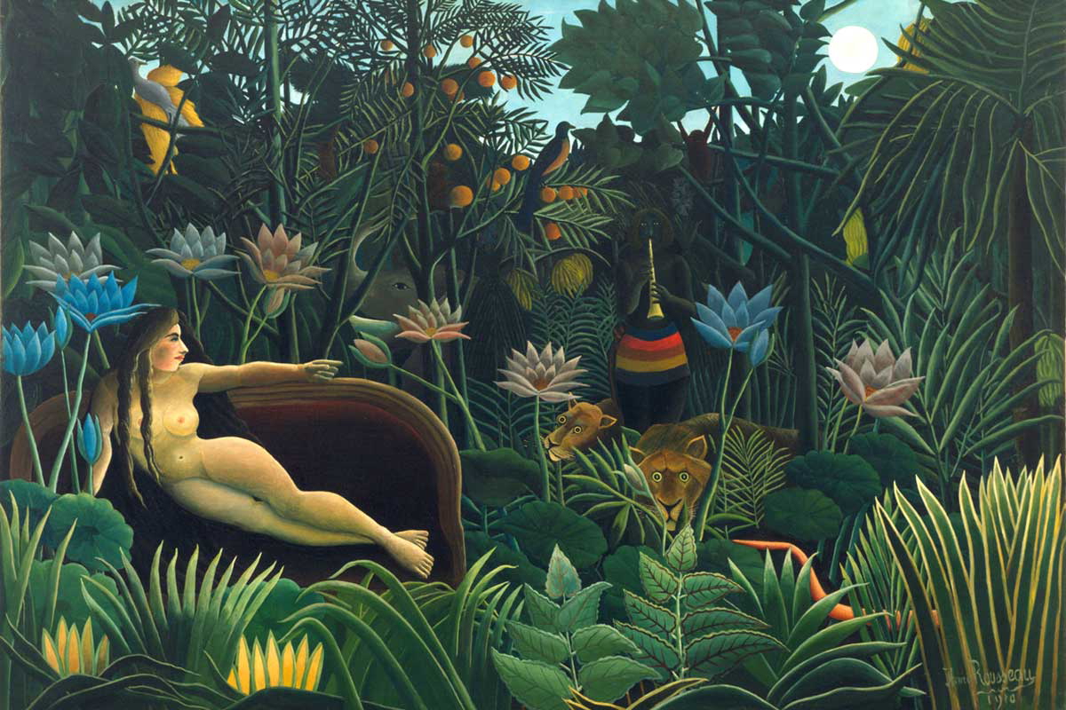 henri rousseau dream painting