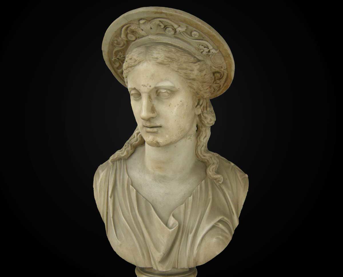 hera greek goddess crown