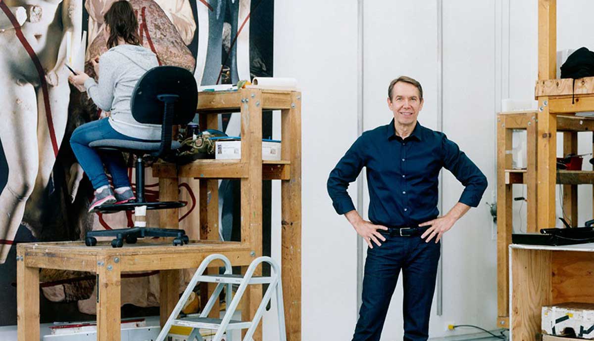 how jeff koons make art