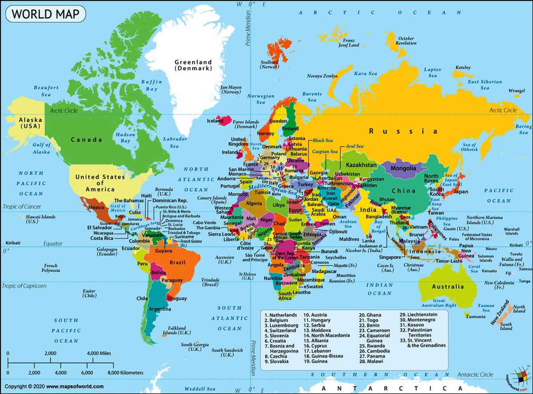 image world map