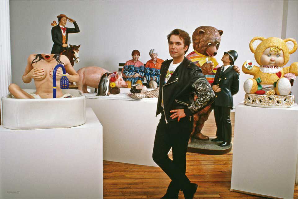 jeff koons young portrait