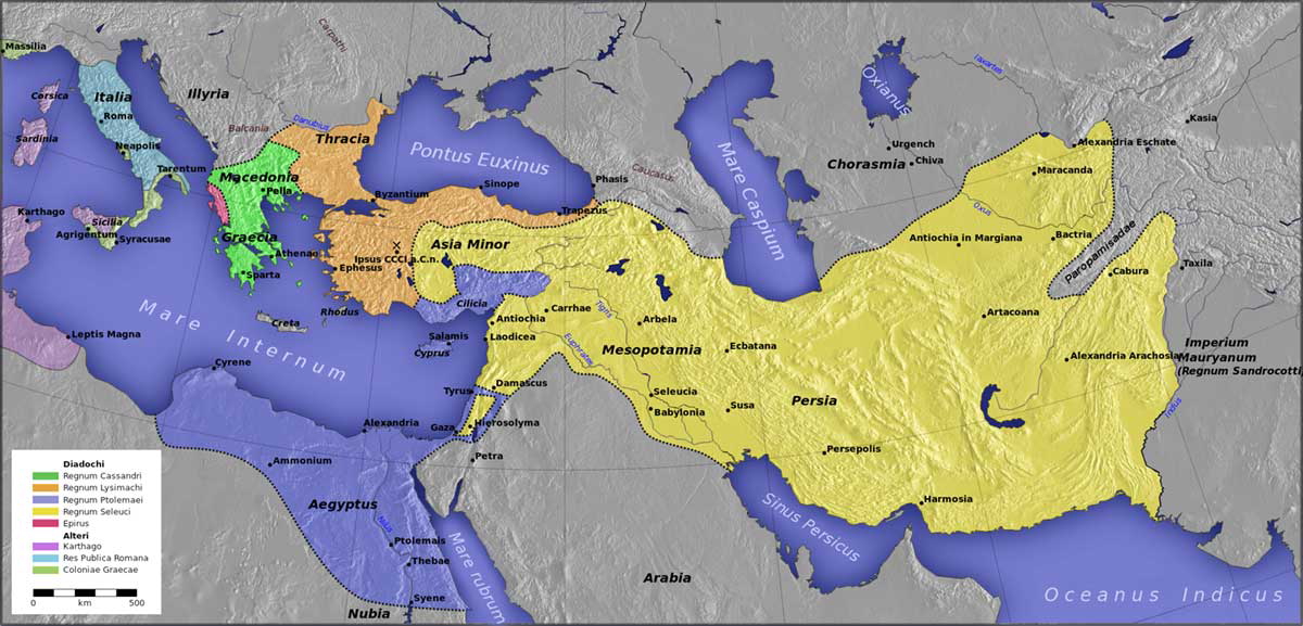 kingdoms of the diadochi 301 bce