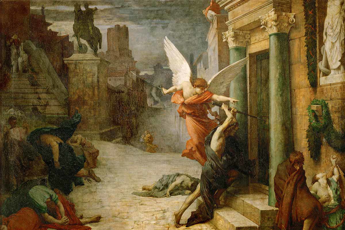 malaria rome plague