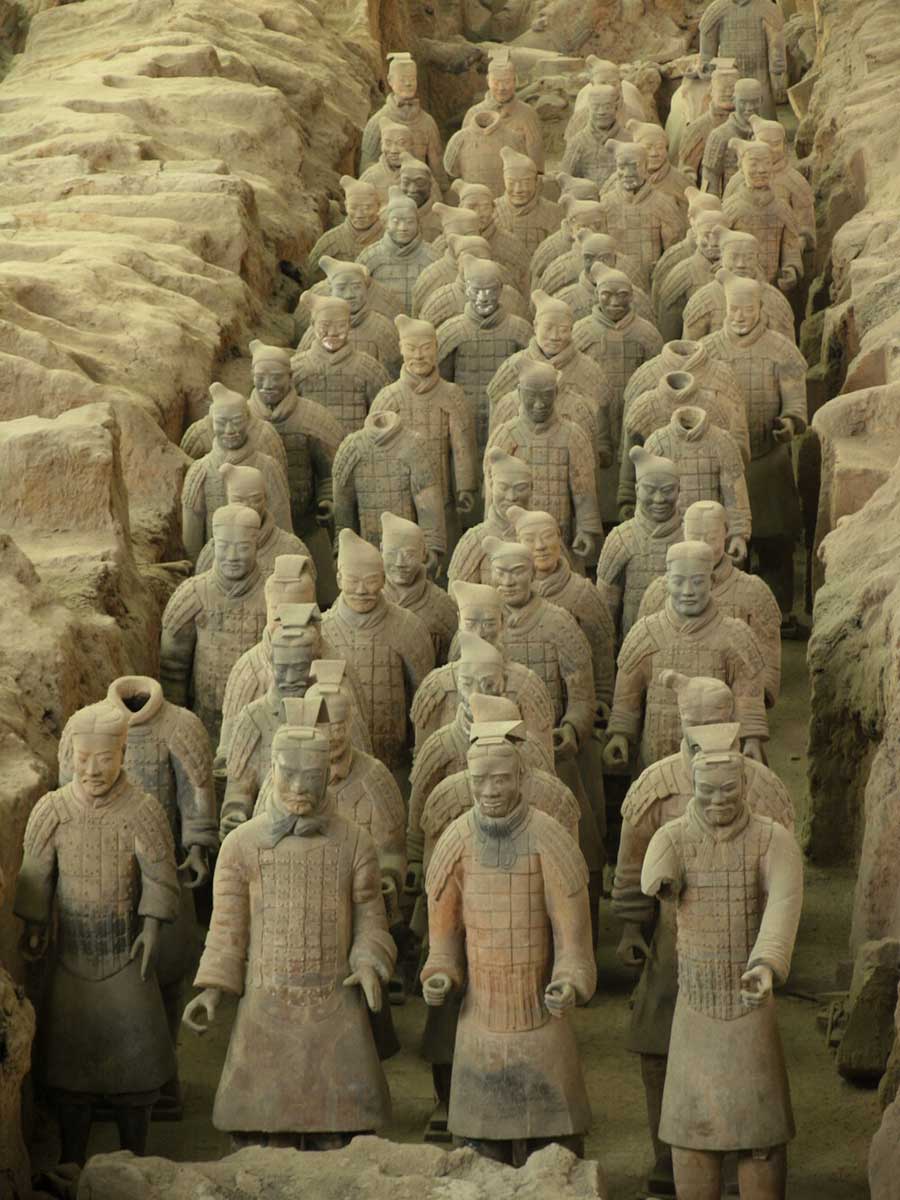 mausoleum terracotta warriors China