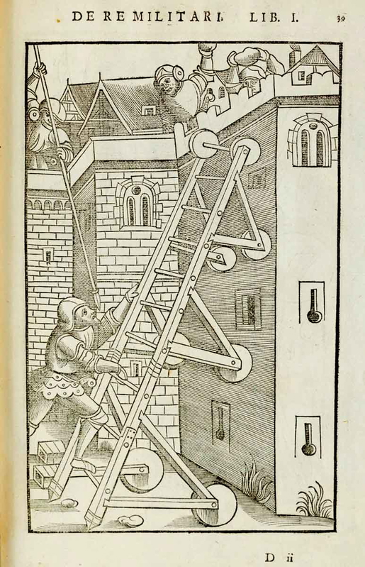 medieval siege ladder