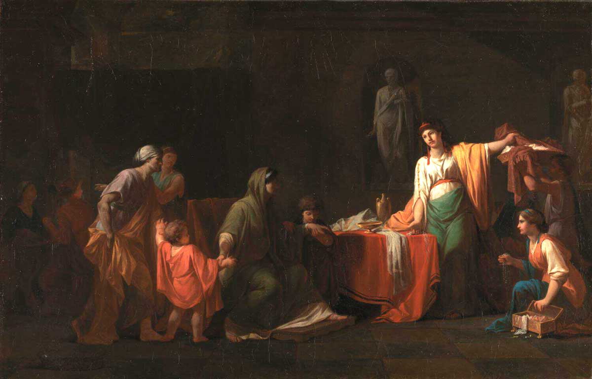peyron cornelia mother gracchi national gallery