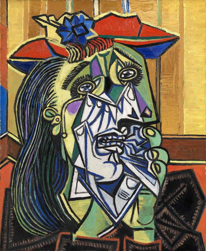 picasso weeping woman avant-garde art