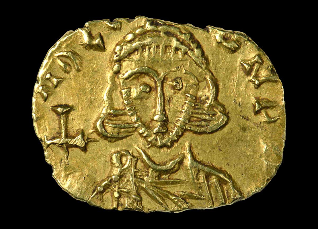 portrait leo iii gold coin