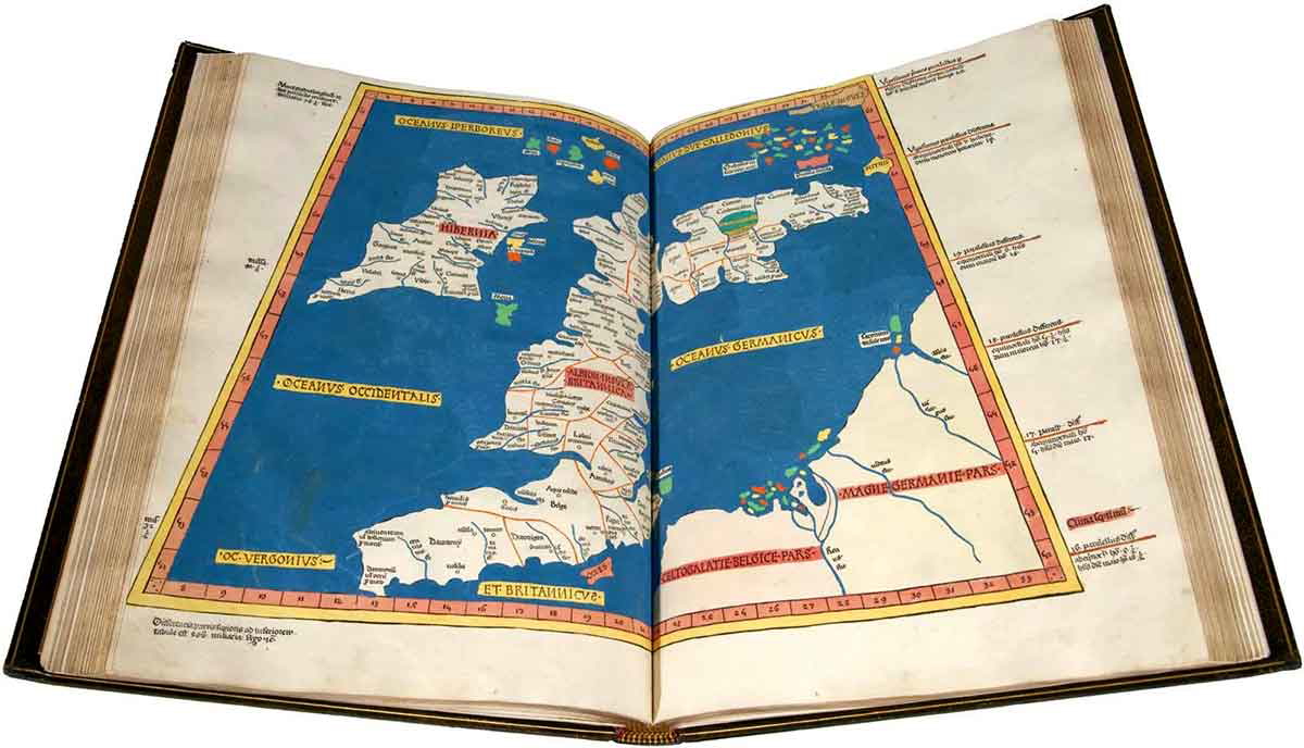 ptolemys world map geography