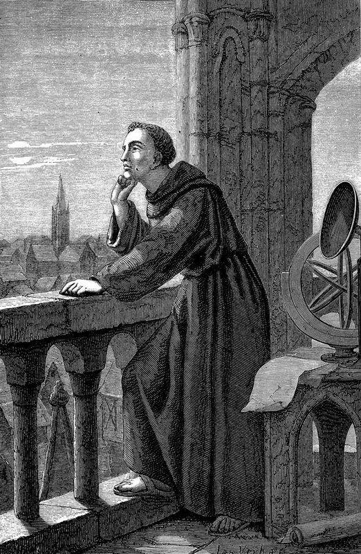 roger bacon engraving 1867