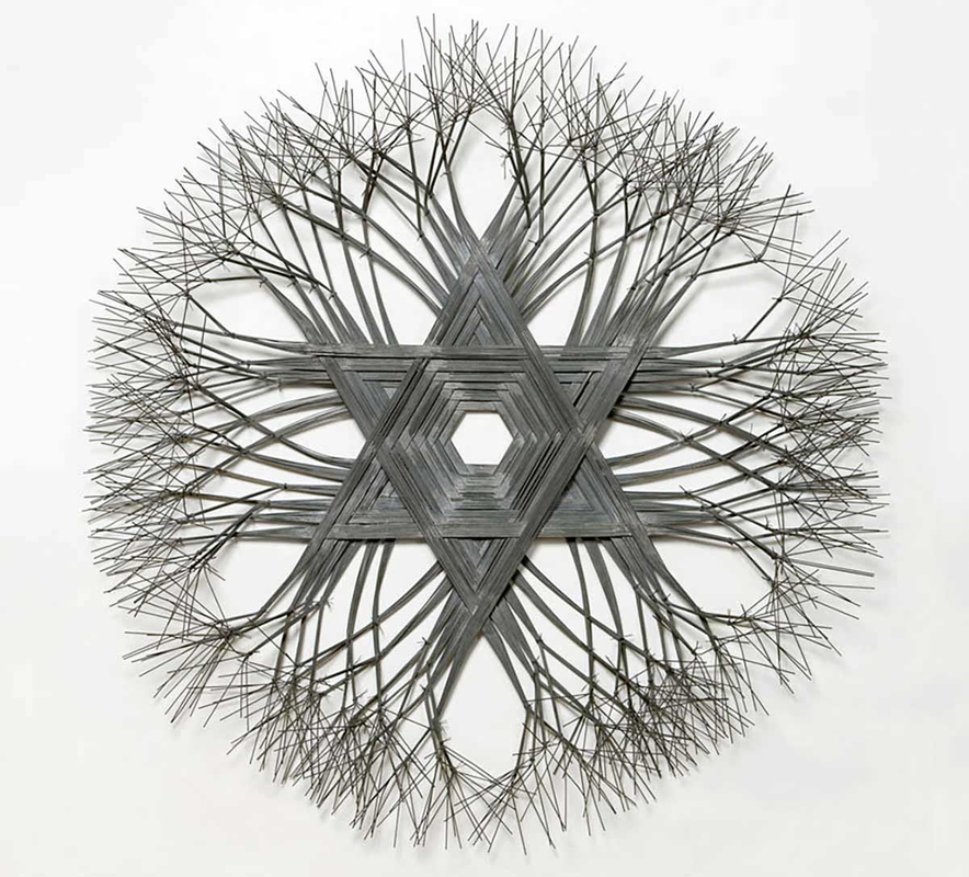 ruth asawa tied wire sculpture geometric