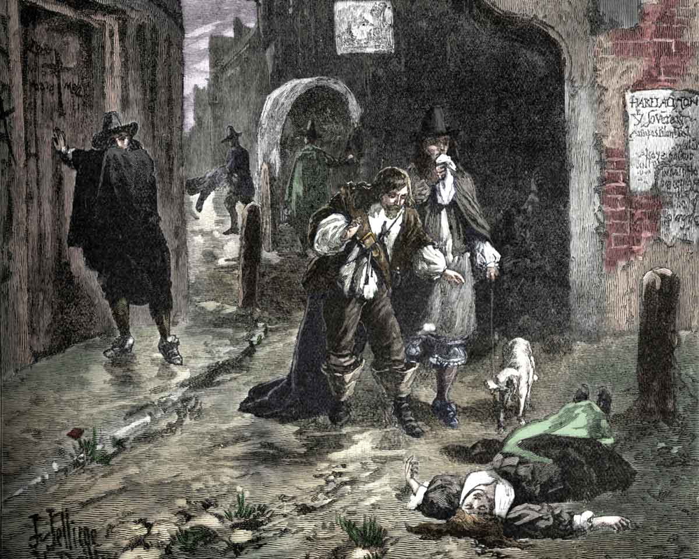 searchers find plague victim
