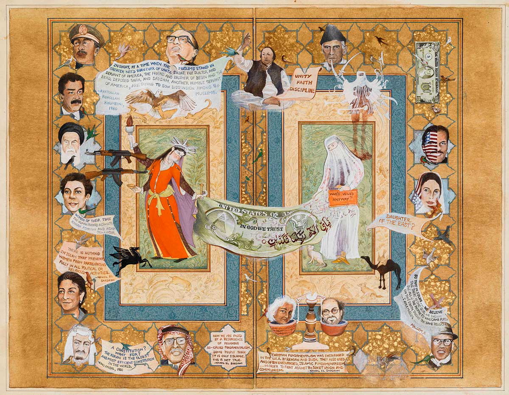 shahzia sikander many faces of islam