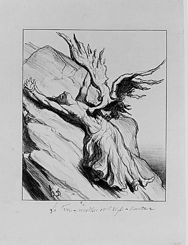 sophocles aeschylus prometheus daumier