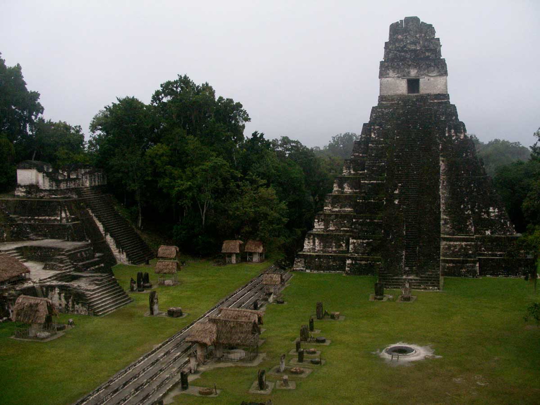 temple i tikal guatemala archaeology mayan