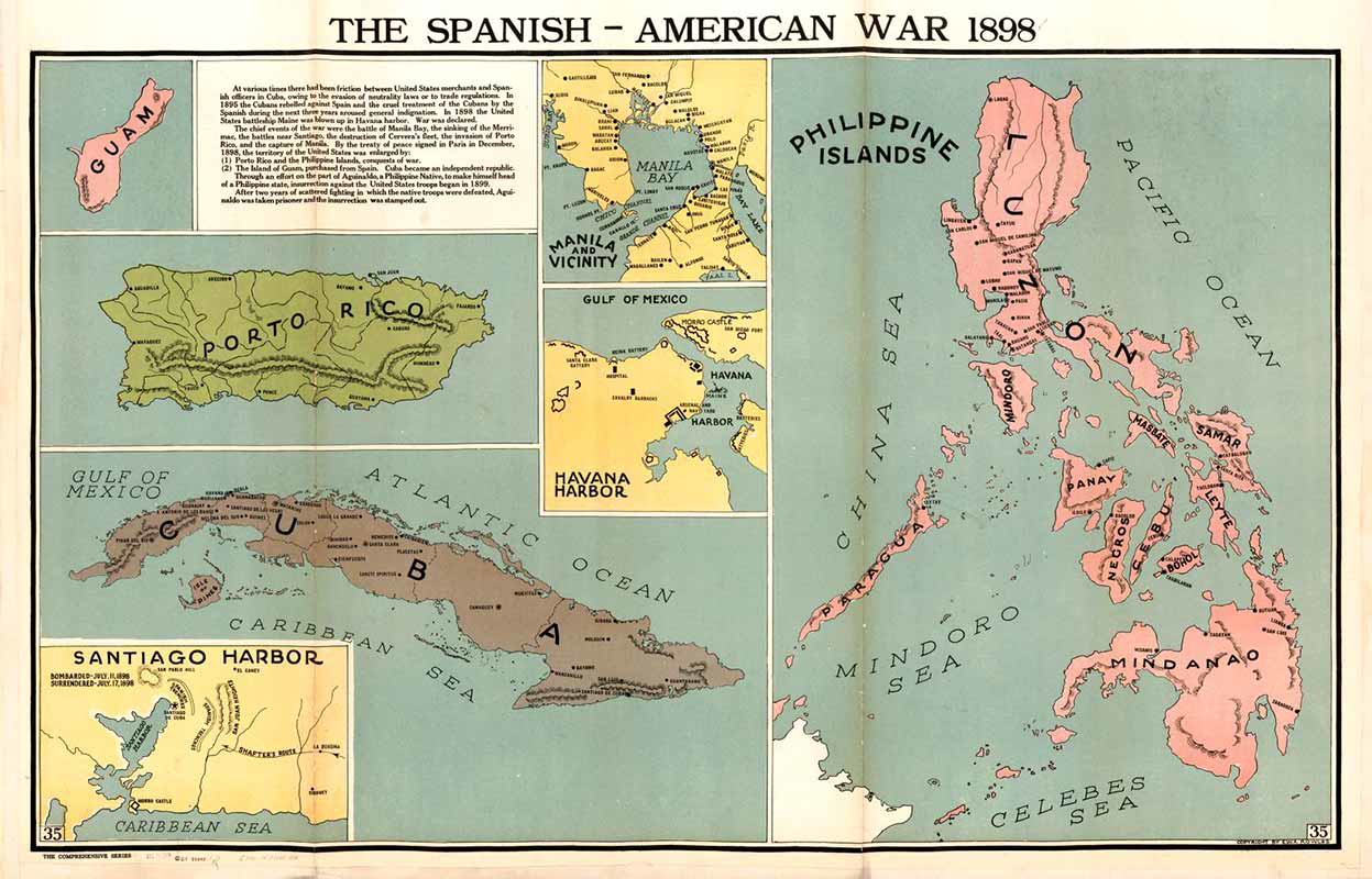 territories won 1898
