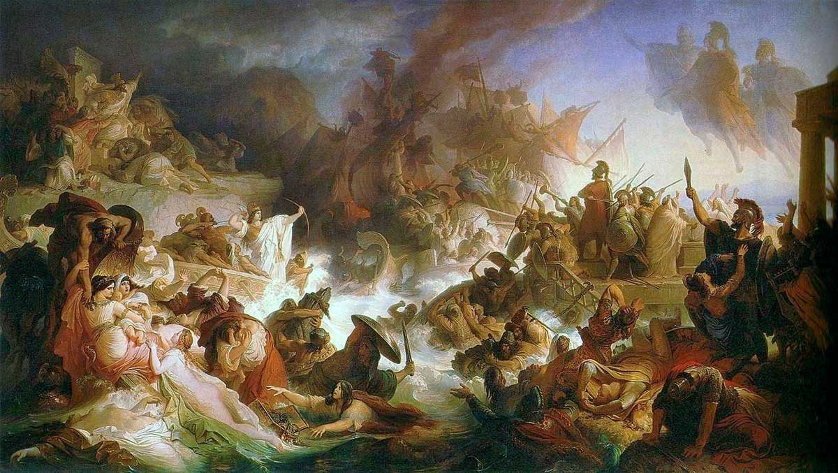 von kaulbach battle of salamis