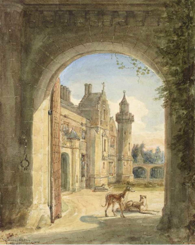 walter scott abbotsford painting
