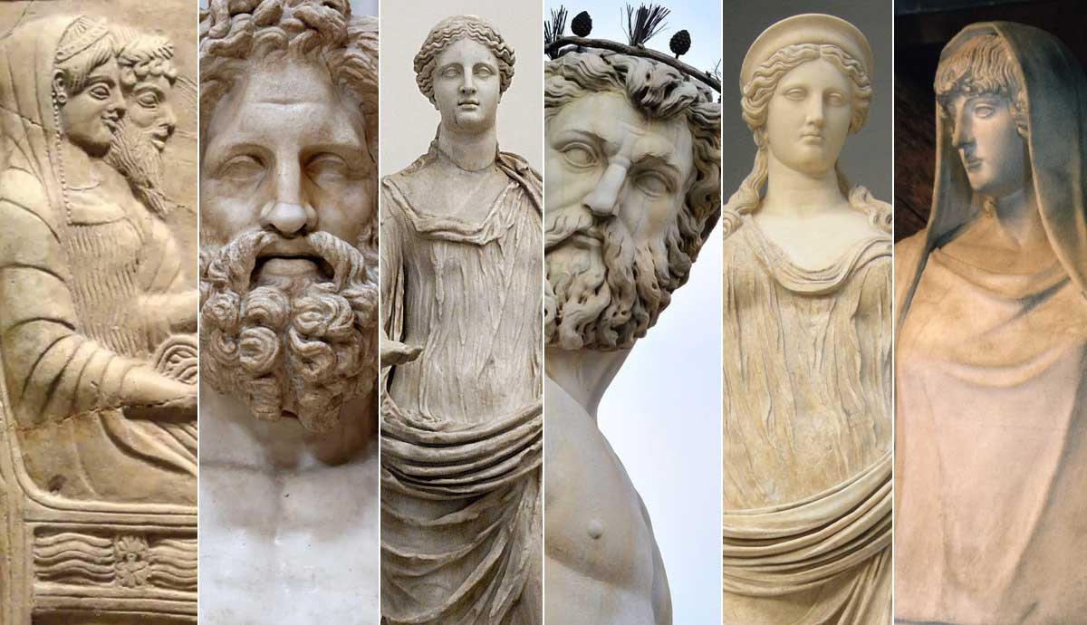 who were the first 6 olympians