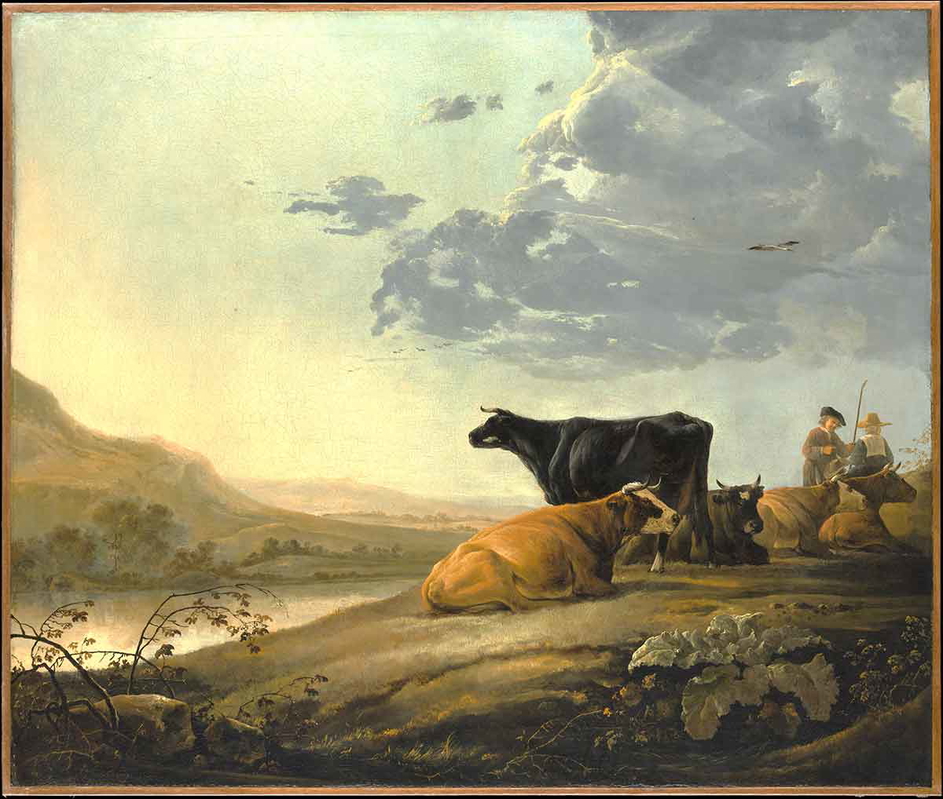 young herdsman painting cuyp