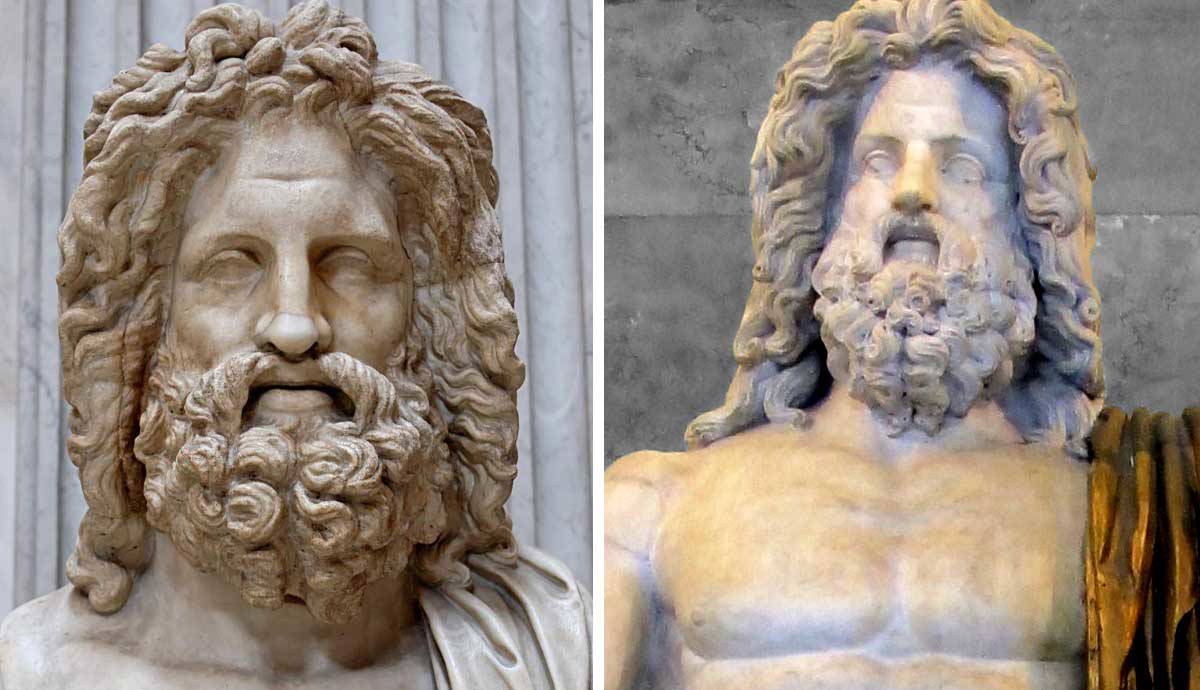 zeus vs jupiter differences