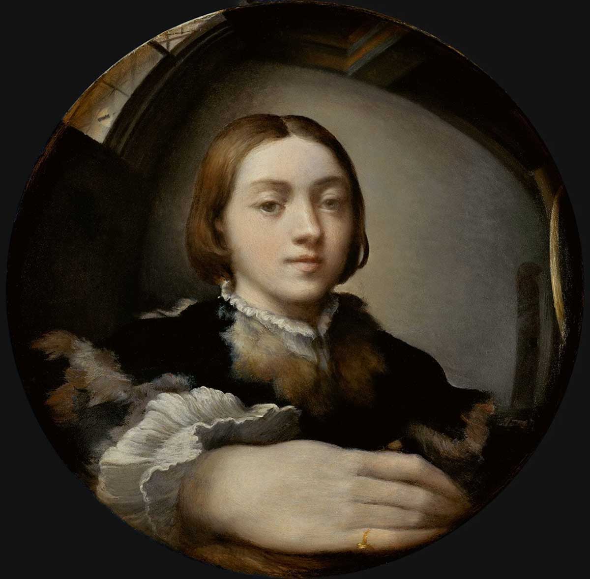 parmigianino self portrait convex mirror