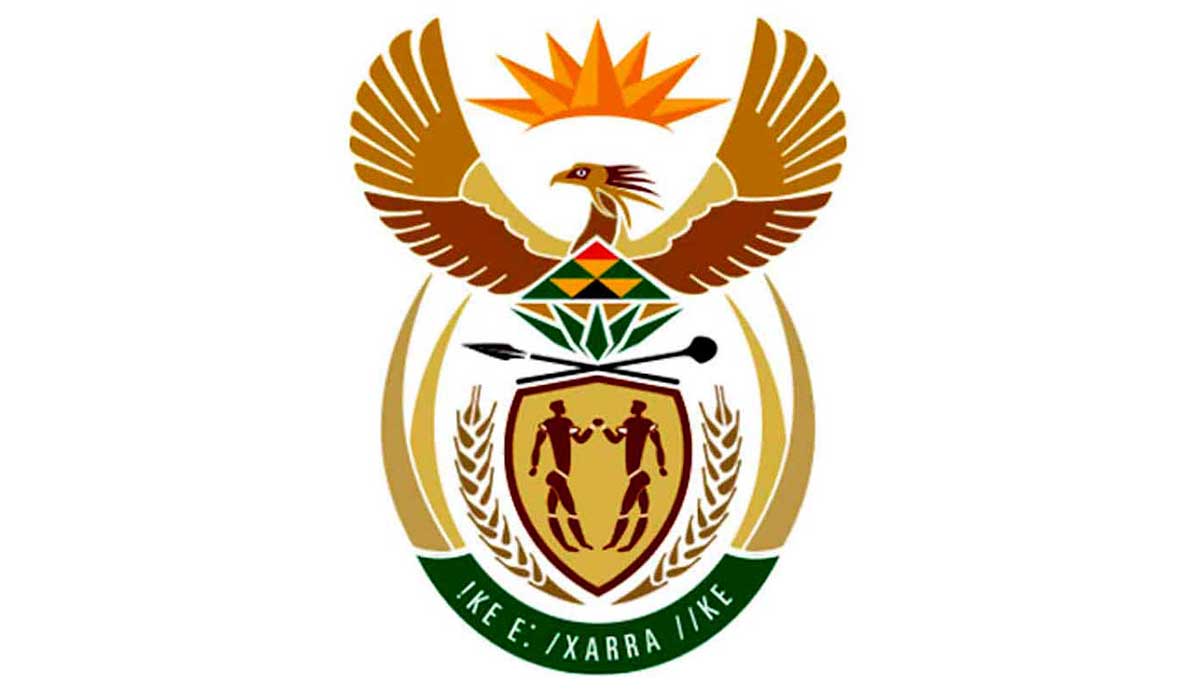 South African coat of arms insignia