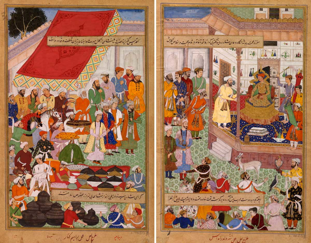 akbar sayyid beg 1562 farrukh beg watercolour