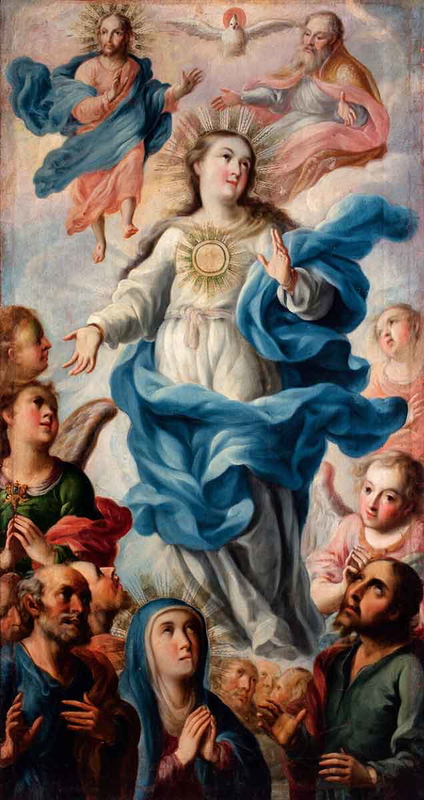 assumption virgin mexican baroque