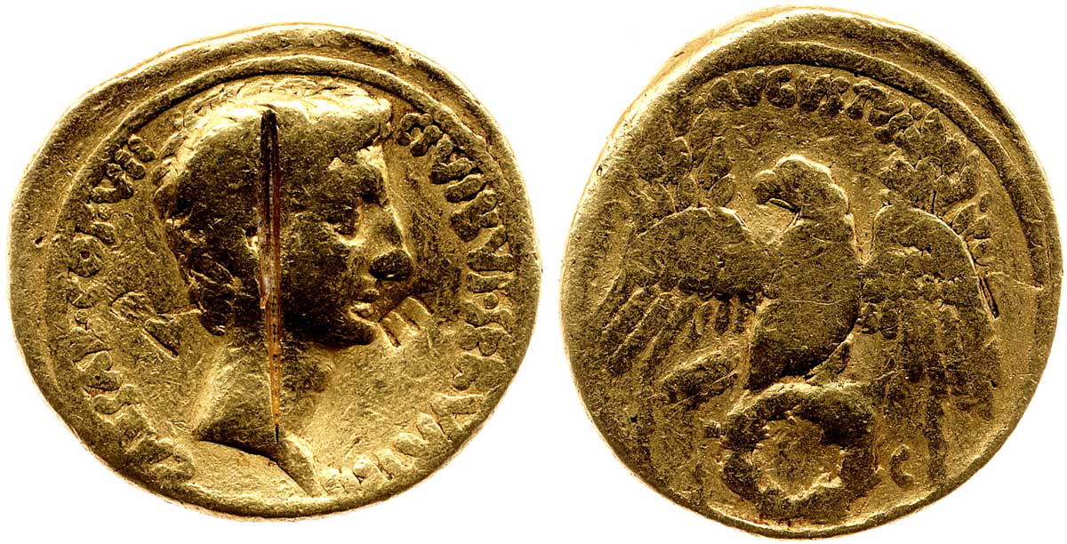 augustus coin india