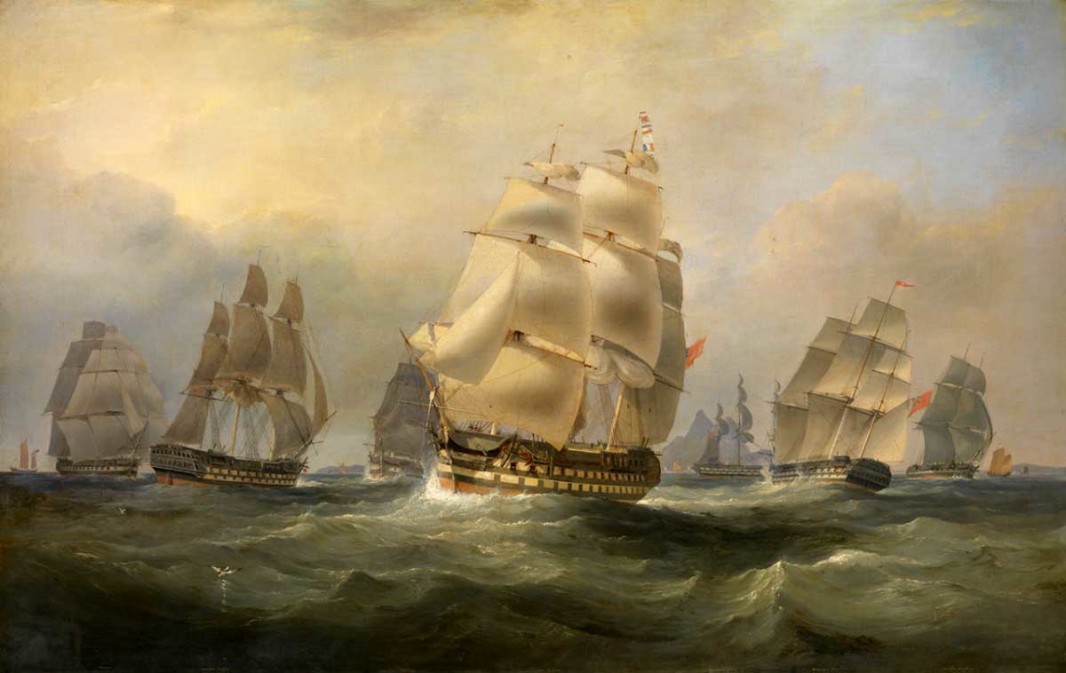 british east india company china huggins duncan painting