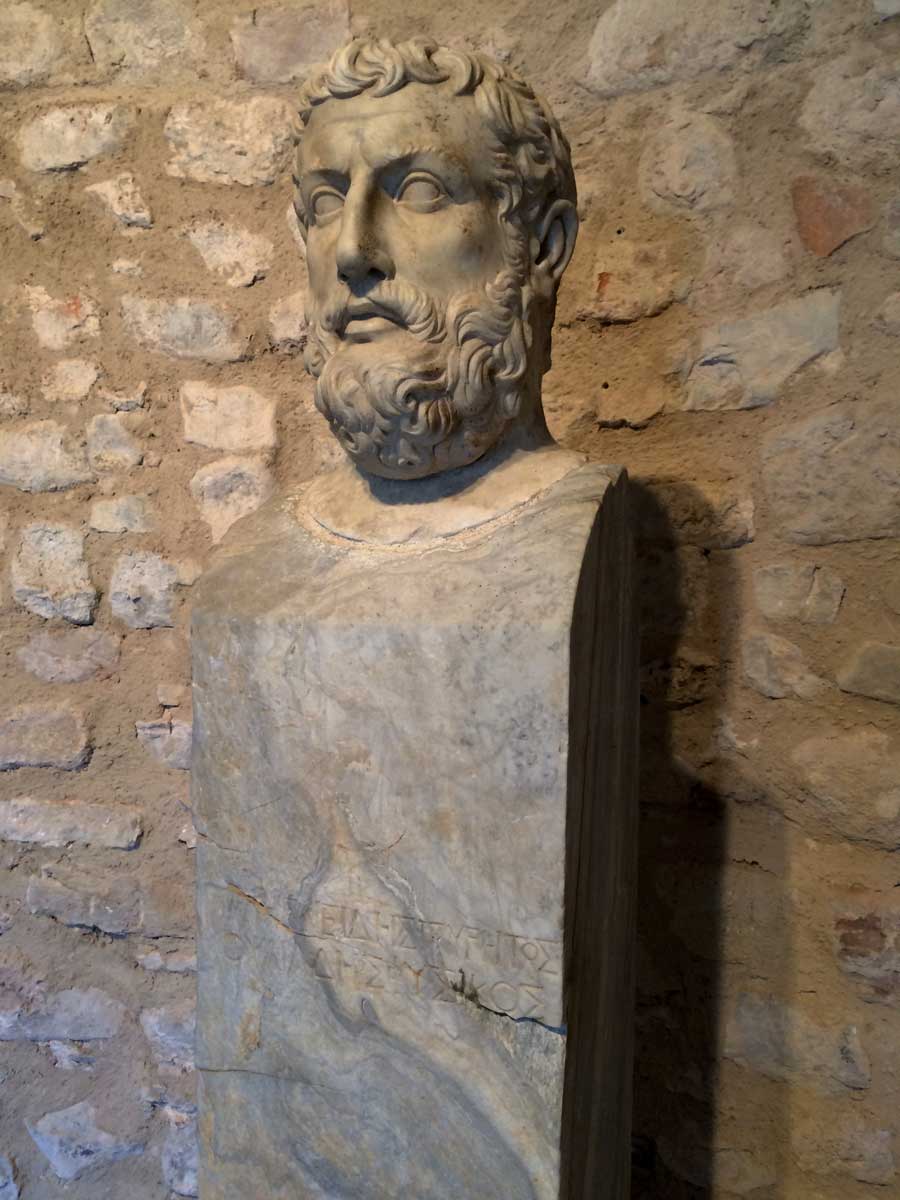 bust parmenides