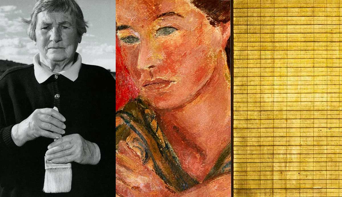 captivating artworks by Agnes Martin
